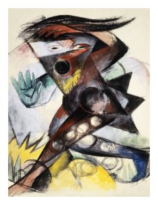 Plakat 60x80cm Caliban, Marc Vintage do Salonu 3