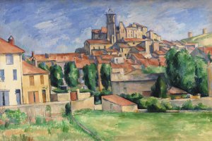 Plakat 30x20cm Gardanne, Paul Cezanne Vintage do Salonu 1