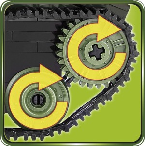 Cobi Armia SU-76M - radzieckie działo samobieżne (2380) 2