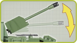 Cobi Armia SU-76M - radzieckie działo samobieżne (2380) 8