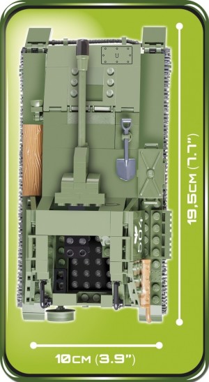 Cobi Armia SU-76M - radzieckie działo samobieżne (2380) 9