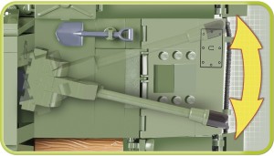 Cobi Armia SU-76M - radzieckie działo samobieżne (2380) 10