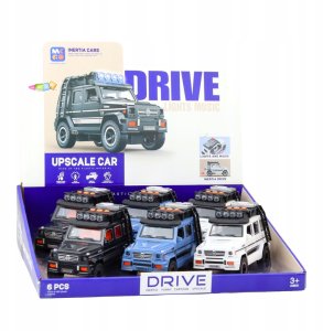 LeanToys Samochód Terenowy HH6688 Otwierane Drzwi Napęd Światła Dźwięki Mix 5