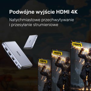 Unitek Karta przechwytująca zewnętrzna V1177AGY01 8
