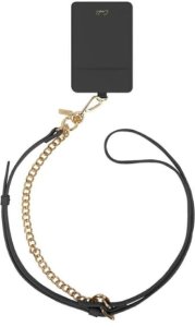 Uniwersalna smycz do telefonu 3w1 UNIQ   Coehl Caryne z portfelem na karty ebony 5