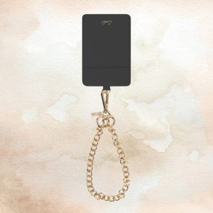 Uniwersalna smycz do telefonu 3w1 UNIQ   Coehl Caryne z portfelem na karty ebony 6