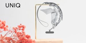 Uniwersalna smycz do telefonu 2w1 UNIQ   Coehl Caryne szary 4