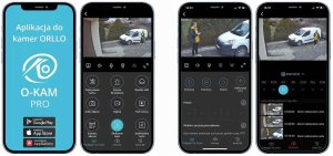 Kamera IP ORLLO Z17 Ultra 4K zewnętrzna obrotowa GSM na kartę SIM 8