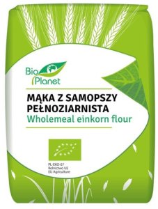 MĄKA Z SAMOPSZY PEŁNOZIARNISTA BIO 1 kg - BIO PLANET 1