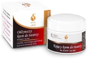 KREM DO TWARZY NA DZIEŃ I NA NOC ODŻYWCZY 50 g - TERRA ZDRÓJ (SERIA BOROWINOWA) 1