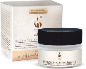 KREM DO TWARZY NA DZIEŃ I NA NOC PRZECIWZMARSZCZKOWY 50 ml - TERRA ZDRÓJ (SERIA BOROWINOWA) 1