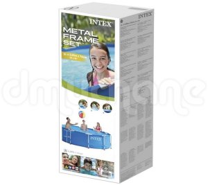 Basen ogrodowy stelażowy 305 x 76 cm INTEX 28200 EDUKAMP 4