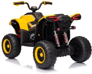 1PUNKT Quad dla dziecka Fast Wheel Żółty 4x35W 12V/10Ah 24
