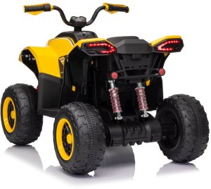 1PUNKT Quad dla dziecka Fast Wheel Żółty 4x35W 12V/10Ah 25
