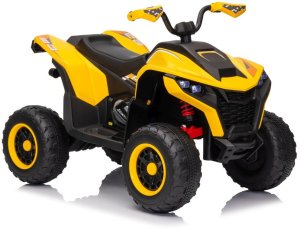 1PUNKT Quad dla dziecka Fast Wheel Żółty 4x35W 12V/10Ah 3