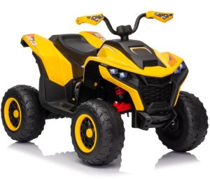 1PUNKT Quad dla dziecka Fast Wheel Żółty 4x35W 12V/10Ah 4