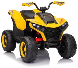 1PUNKT Quad dla dziecka Fast Wheel Żółty 4x35W 12V/10Ah 5