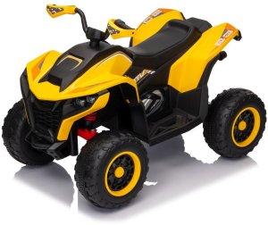 1PUNKT Quad dla dziecka Fast Wheel Żółty 4x35W 12V/10Ah 6
