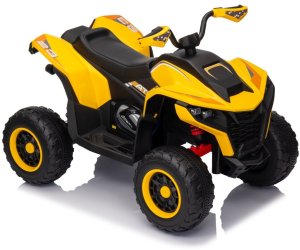 1PUNKT Quad dla dziecka Fast Wheel Żółty 4x35W 12V/10Ah 10