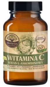 Witamina C z kapusty kwas L-askorbinowy w kapsułkach 60 g 1