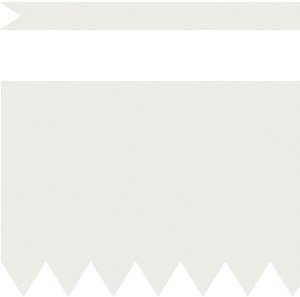 vidaXL Obrzeża trawnika  30 sztuk Białe 100x0,5x30 cm Stal 3