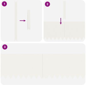 vidaXL Obramowania trawnika 50 szt. Białe 100x0.5x30 cm Plastikowe 4