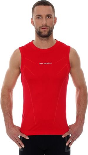 Brubeck Koszulka męska ATHLETIC bez rękawów ciemnoczerwony r. XL (SL10190) 1