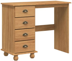 Biurko vidaXL Jasnobrązowe 95 cm x 40 cm 5