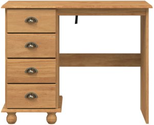 Biurko vidaXL Jasnobrązowe 95 cm x 40 cm 6