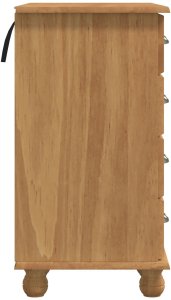 Biurko vidaXL Jasnobrązowe 95 cm x 40 cm 7