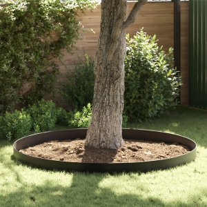 vidaXL Bariera Korzeniowa Czarna 0,7x15 m 1,5 mm HDPE 1