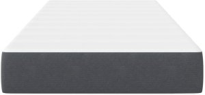 vidaXL Materac kieszeniowy  ciemnoszary średni 80x200x20 cm materiał 6
