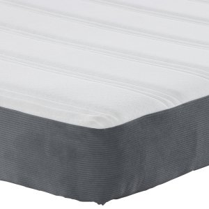 vidaXL Materac kieszeniowy  ciemnoszary średni 80x200x20 cm materiał 8