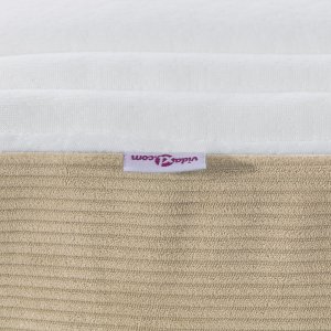 vidaXL Materac kieszeniowy  w jasnoszarym zielonym, średniej twardości, 140x200x20 cm 6