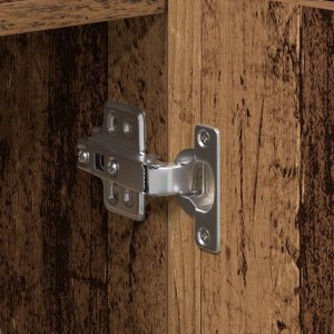 vidaXL Szafka boczna w starym drewnie, 90x34x80 cm 8