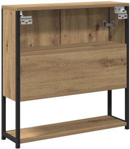 szafka z lustrem do łazienki  Dąb rzemieślniczy 60x16x60 cm Drewno drewnopochodne 8