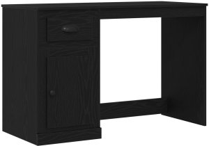 Biurko vidaXL Czarne 115 cm x 75 cm 2