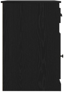 Biurko vidaXL Czarne 115 cm x 75 cm 8