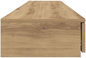 Szafka nocna Dąb Rzemieślniczy 200x36.5x16.5 cm Drewno Inżynieryjne 7