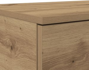 Szafka nocna Dąb Rzemieślniczy 200x36.5x16.5 cm Drewno Inżynieryjne 10