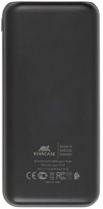 Powerbank Rivacase VA2071 Juoda 20000 mAh 4