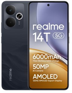 realme 14T 16,9 cm (6.67") Android 15 5G 8 GB 256 GB 6000 mAh Czarny 9