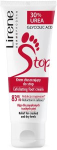 Lirene Stop Krem złuszczający do stóp z mocznikiem 30% 75ml 1