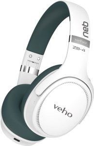 Veho ZB-4 NEB HEADPHONES WITH MIC-W Słuchawki Opaska na głowę Business/Everyday Czarny 4