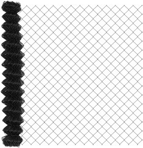 vidaXL Ogrodzenie z siatki ogniwowej z 20 słupkami U Szare 1,6x10 m Stal 4