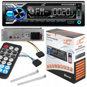 Radio samochodowe LTC MVX4300 Bluetooth AUX SD USB + pilot 9