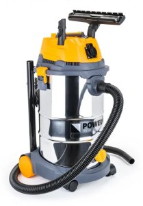 Odkurzacz przemysłowy Powermat PM-OD-30M FC 1600W sucho/mokro + OTRZĄSACZ filtra 1