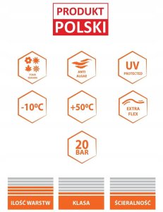 Wąż ogrodowy Powermat GARDEN 3/4" 20m 5