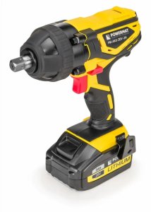 Akumulatorowy klucz udarowy 3Ah 20V Powermat PM-AKU-20V-3A + walizka 2