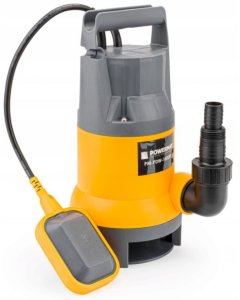 Pompa zatapialna z pływakiem do wody czystej brudnej szamba 1600W Powermat PM-PDW-1600PT 1